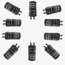 Hot Sale Black Screw Terminal Alumminum Electrolytic Capacitor 105c Tmce22